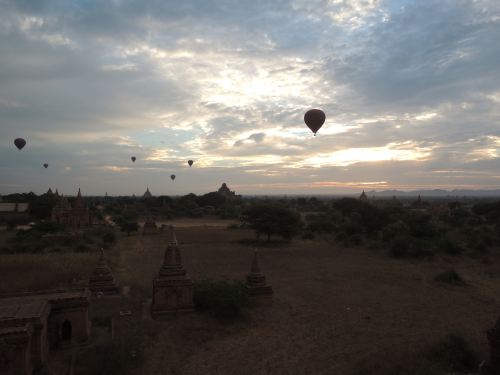Baloons over Bagan Sunrise