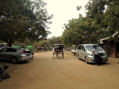 Typical street in Old Bagan